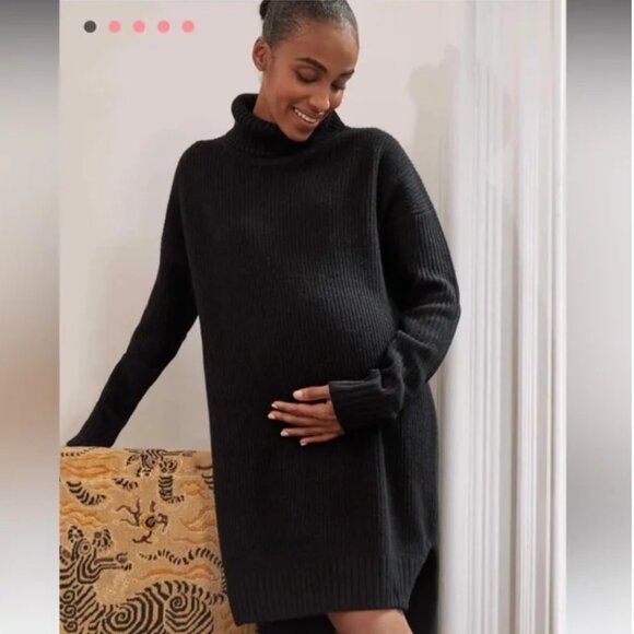 Hatch Serena Knit Dress in Black - Picture 1 of 15